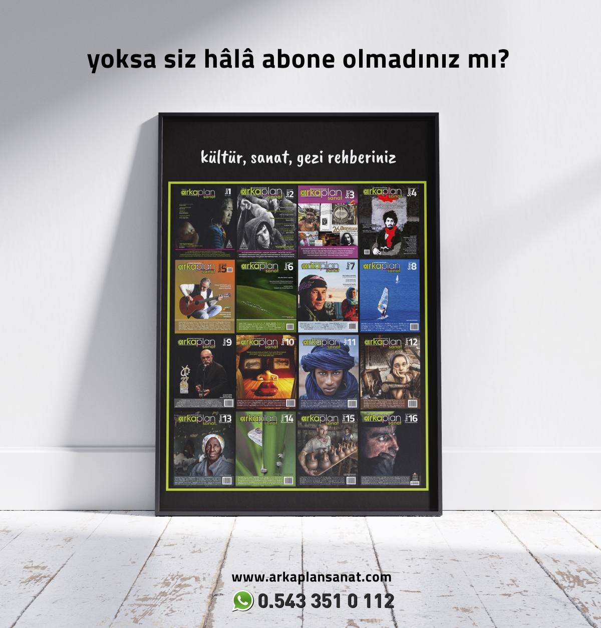 Yoksa Siz H&acirc;l&acirc; Abone Olmadınız mı?